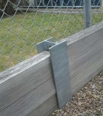 Steel Upright Retaining Wall